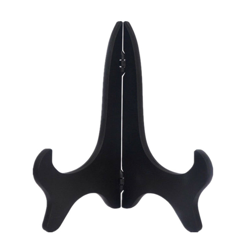 11 inch Acrylic Easel Bowl Plate Photo Frame Holder Book Display Stand Black