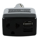 Car Charger Power Inverter Adapter DC to DC Adapter Converter Plus USB Outl