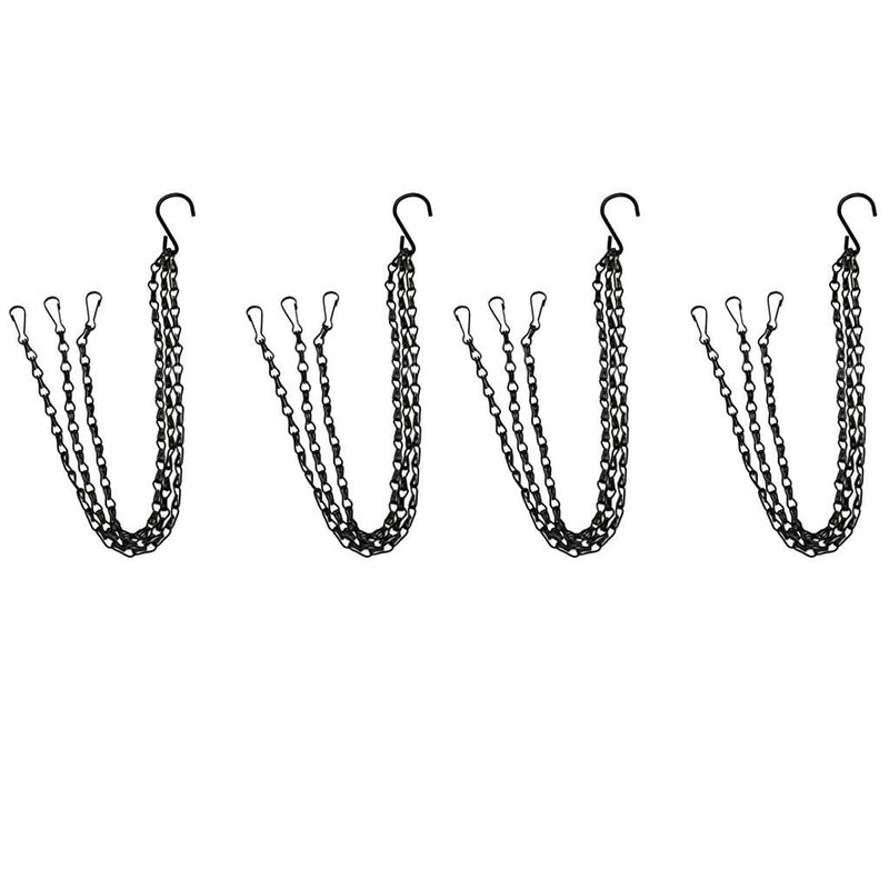 16Pcs/set Heavy Duty Flower Pot Basket Hanging Chains Hanger Hooks For Fence