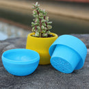 1 pc Plastic Plant Flower Pot Garden Home Office Decor Desktop Flower PME