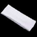 Sports Protective Sweatband Tennis Athlete Elastic Head Band White