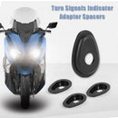 4pcs Turn Signals Indicator Adapter Spacers for YAMAHA FZ1 FZ6 FZ8 FZ16 XJ6  K1B