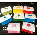 50 Pieces Hollow Fold Greeting Cards Graffiti Cards for Evening Party Favors