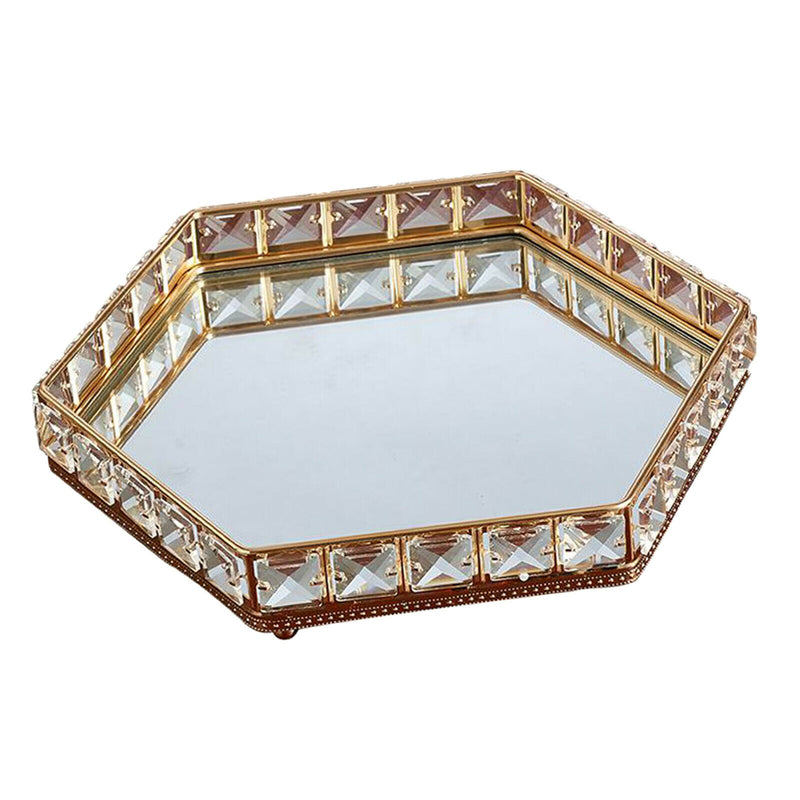 Cosmetics Tray Perfume Collection Tray for Arranging Perfume Jewelry Makeup