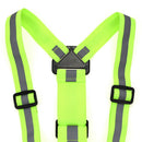 High Visibility Reflective Vest Safety Reflector Elastic Strips Bands -Chest