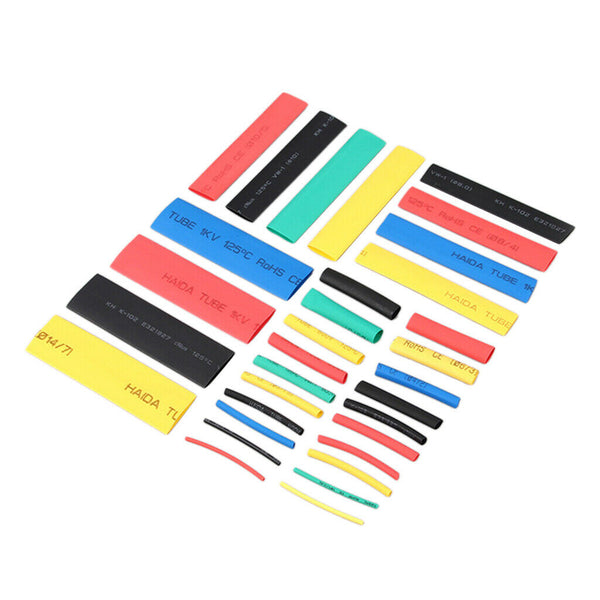 Heat Shrink Tubing Wire Electrical Assortment Sleeving Tube Kit Color 328Pcs