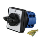 AC 440V 240V ON/OFF/ON Universal Change Over Rotary Cam Switch O9F6
