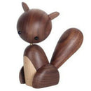 Home Decor Scandinavian Danish Walnut Solid Wood Home Small Ornament, Large