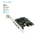 Pci-E To Sata3 Pci E Sata3.0 6Gb/S the Ssd Asmedia Chip Expansion Card Asm1