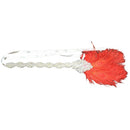 Women Diamante Red Feather Flapper 1920s Head Band Great  Headpiece