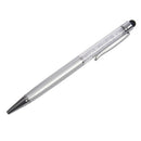 1pcs Crystal 2-in-1 Stylus Pens Capacitive Styli Stylus Touch Ballpoint Pen