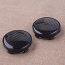 4Pcs 60mm 58mm Carbon Fiber Pattern Car SUV Wheel Center Hub Caps Decorate Cover