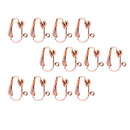 12x Clip-on Converted Earring Loop Jewelry Findings Clip On