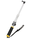 Transparent Retractable Floaty Pole Selfie Stick Monopod for GoPro Camera