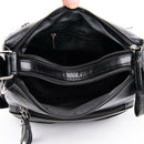 Women Shoulder Bags Leather Multi-pocket Messenger Handbag (Multicolor)