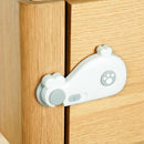 Cabinet Door Whale Child Lock Multi-Function Baby Anti-Pinch Protection Loc Y2A9