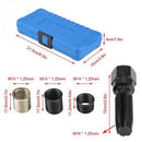 1X(16Pcs Professional 14mm X 1.25 Car Spark-Plug Thread Repair Tool Kit Wit