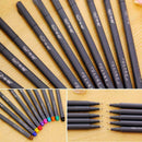 10Pcs Fineliner Colors Drawing Painting Sketch Artist Pen 0.38mm Markers Ma Y6E9