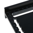 7'' Aluminum Alloy Triangle Angle Protractor Speed Square Measuring Ruler Miter