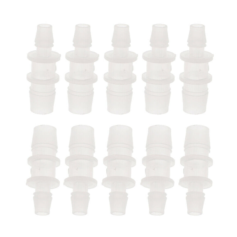 10Pcs Water Pipe Tube Adapter Outlet Inlet Hose Control Valve 12mm to 16mm