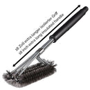 Barbecue brush, 3 in 1 barbecue grill brush cleaning brush with stainless s
