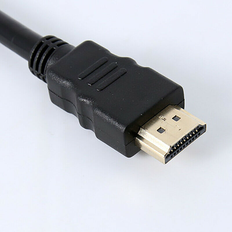 HDMI Male To Dual Twin HDMI Female 1 to 2 Way Splitter Adapter Cable For YNJ