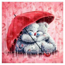 DIY 5D Diamond Embroidery Painting Umbrella Bear Cross Stitch Craft Decor