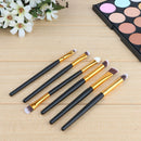 6pcs Pro Makeup Cosmetic Brushes Eyeshadow Eye Shadow Foundation Blending A