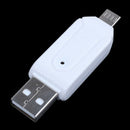 USB 2.0 + USB mini OTG SD Card Reader Cell Phone Tablet PC C2C9