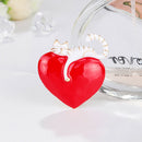 Cat Love Heart Enamel Pins Badge Clothes Lapel Brooch Women Jewelry (White) A
