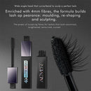 Aliver Mascara Waterproof Mascara, 4D Silk Fiber Mascara Mascara Black for