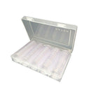 100x 30mm Coin Storage Box Clear Plastic Round Display Case Album Capsul REZ