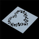 love heart layering stencils scrapbooking album masking painting template too 3c
