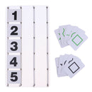 Stage Magic Trick Toys ESP Deck (15 Cards) for Magician Costume Party Favor