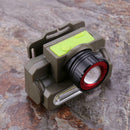 Zoomable Q5+COB LED Rechargeable Headlamp Headlight Flashlight