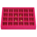 Jewelry Organizer Bracelet Hair Accessories Holder Board 24 Grids