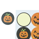 120pcs Halloween Pumpkin Seal Stickers DIY Candy Gifts Packaging Tags LabelsMO