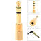 1Pc 1/8 3.5mm Female to 6.5mm 1/4 Male Headphone Jack Adapter Plug Stereo OZ