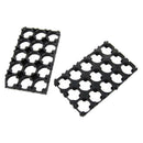 10x 3x5 Cell 18650 Batteries Plastic Holder Spacer Radiating Shell Switcher LJ