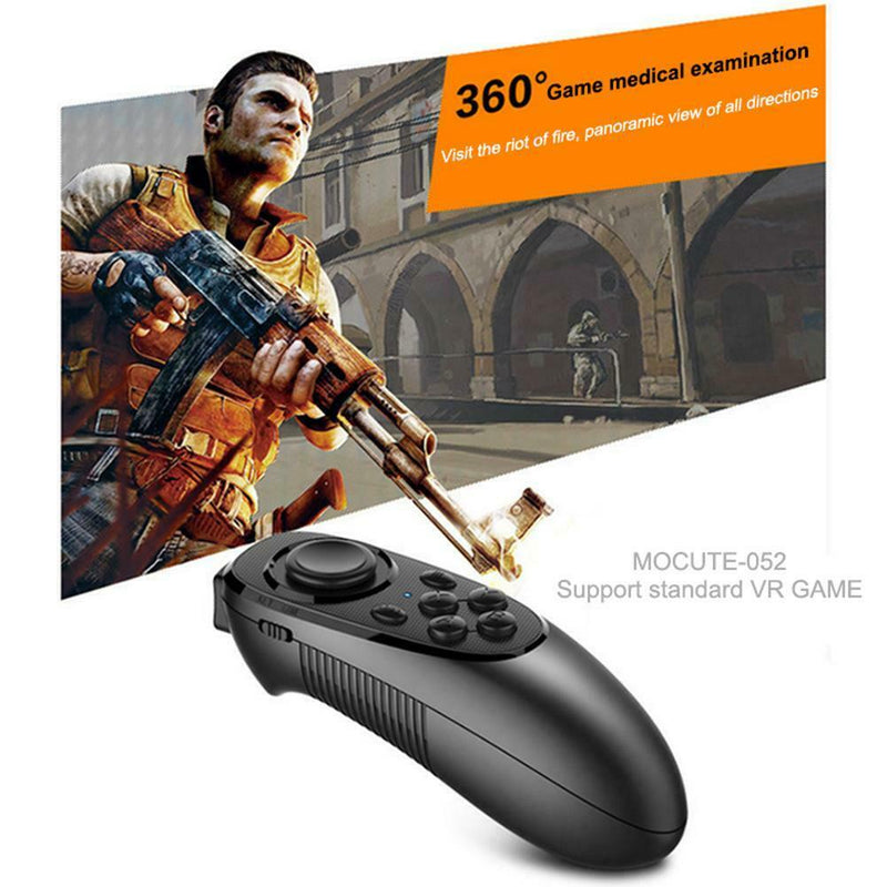 Bluetooth VR Remote Control Gamepad Selfie Shutter for Android iOS TV Box