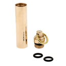 10pcs Portable Waterproof Brass Polished Pill Box Case Container Brass Capsule