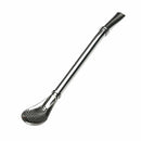 Creative Coffee Mixing Spoon Stainless Steel Filter Straw Tea Tools Bar A