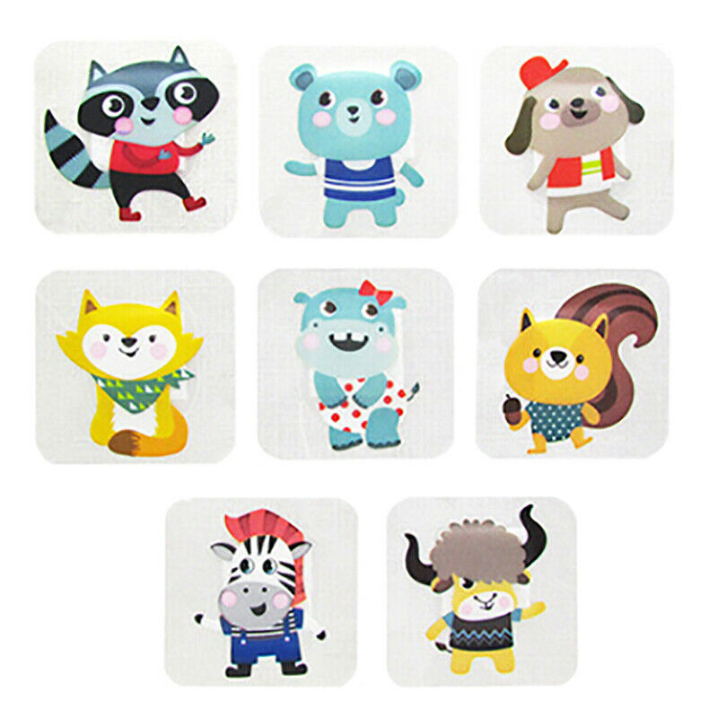 1Box/16Pcs Waterproof Breathable Cartoon Band Aid Hemostasis Adhesive Bandag Kw