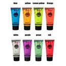 Black Light Paint UV Neon Face & Body Paint Glow Paints (8Bottles 0.34 oz. Each)