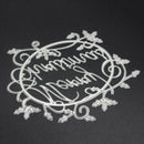 Christmas Words Cutting Die Stencil Scrapbooking Card Template DIY Craft