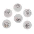 6 Pieces 3-Star 40+mm Table Tennis Balls For