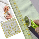 Transparent Quilting Sewing Patchwork Ruler Cutting Tool Craft DIY New Tail E3D3