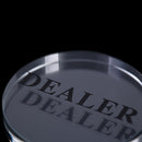 1PC 58mm Pressing Poker Cards Guard Poker Dealer Button Poker Chips B USTEUS