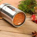 Kitchen Seasoning Spice Jar Salt Pepper Stainless-Steel Container Storage C J0H6