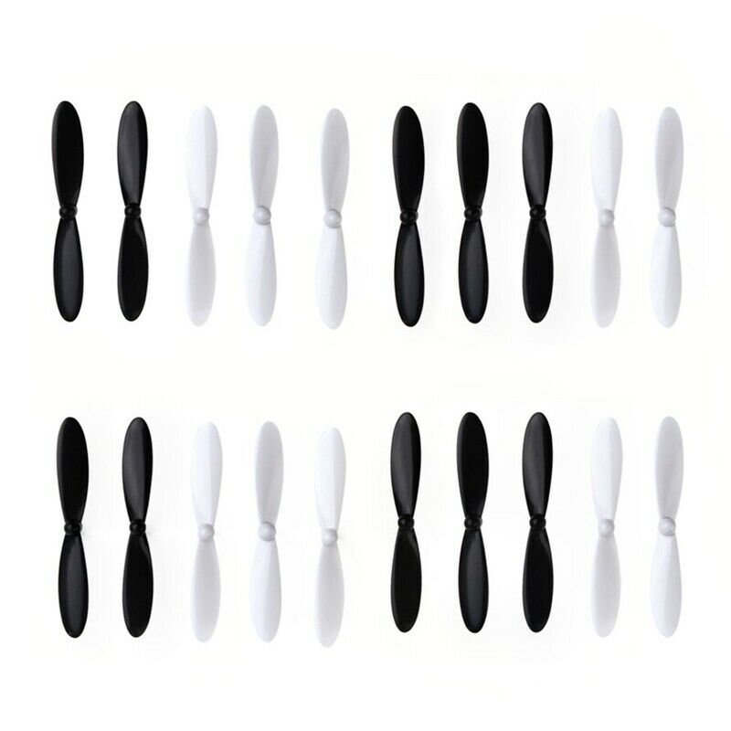 20 pcs for Hubsan Propeller White + Black Part of H107-A02 H107C H107L for  H3Q4